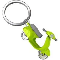 Metalmorphose sleutelhanger scooter - Groen