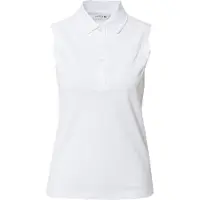 Lacoste Slim Fit Dames Poloshirt wit, Effen