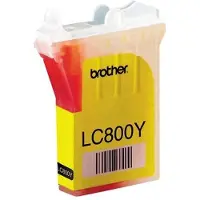 Brother LC-800Y inkt cartridge geel (origineel)