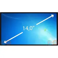 A-Merk 14.0 inch Laptop Scherm EDP Slim 1366x768 Glossy B140XTN02.A HW0A
