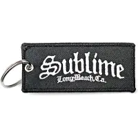 Rock Off Sublime - C.A. Logo Sleutelhanger - Zwart