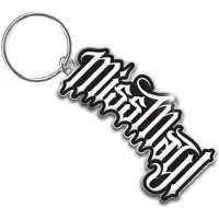 Rock Off Miss May I - Logo Sleutelhanger - Wit/Zwart