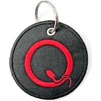 Rock Off Queens Of The Stone Age - Q Logo Sleutelhanger - Zwart