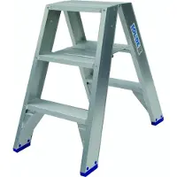 Solide Professionele Dubbele Trap 2x3 Treden - DT03