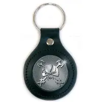 Bengans Iron Maiden - Final Frontier Icon Sleutelhanger - Zwart/Zilverkleurig