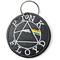 Rock Off Pink Floyd - Circle Logo Sleutelhanger - Zwart
