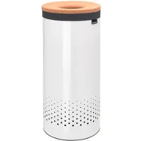 Brabantia Wasmand met Kurk 35 liter - White