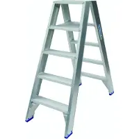 Solide Professionele Dubbele Trap 2x5 Treden - DT05