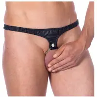 Rimba - Tailleband met verwisselbare cock ring van 50 mm. - Maat: S