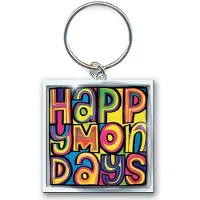 Rock Off Happy Mondays - Dayglo Logo Sleutelhanger - Multicolours