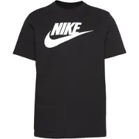 Nike Shirt 'Icon Futura' zwart / wit