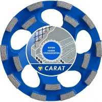 Carat CUBD1259C0 Diamant slijpkop beton | voor droogzagen | 125x25mm | Dustec | CUBD Master - CUBD1259C0
