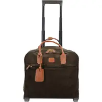Bric's Life 2 wielen Zakelijke trolley 38 cm Laptopvak olijf