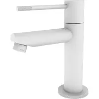 Best design Toiletkraan White-Ribera Uitloop Recht 14 cm 1-hendel Mat Wit