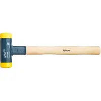 Wiha Schonhammer 25mm rueckschlagfrei plus6 02092 Kunststof hamer Middelhard, Terugslagvrij 300 320 mm 1 stuk(s)