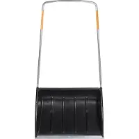 Fiskars - SnowXpert - Sneeuwschuiver / Sneeuwploeg - 72cm Breed - Ergonomisch - Zwart