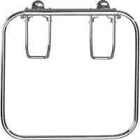 Wenko handdoekring Classic 17 x 17 x 4 cm staal chroom