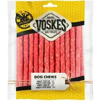 Voskes Hondensnacks Munchy Sticks Rood 25 Stuks