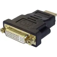 PremiumCord HDMI A adapter - DVI-D M/F, vergulde aansluitingen