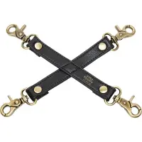 Fifty Shades of Grey - bondage kruisband - verstelbaar - zwart