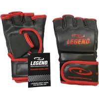 Legend Sports Bokszak / MMA Handschoenen Heren/Dames Zwart-Rood PU