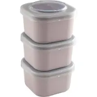 Sunware sigma home lunchbakjes set van 3 roze
