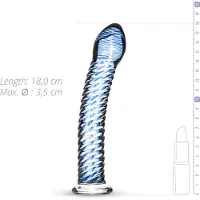 Huismerk Glazen G-Spot En Prostaatdildo No.5