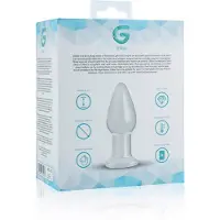 Huismerk Glazen Buttplug No. 24 - 3,9 cm