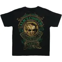 Rock Off Alice Cooper - Billion Dollar Baby Kinder T-shirt - Kids tm 1 jaar - Zwart
