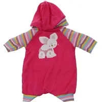 Johntoy Baby Rose babypoppenkleren streep 40-45 cm