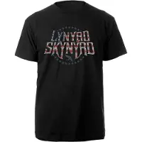 Ginza.se Lynyrd Skynyrd - Stars & Stripes Heren T-shirt - L - Zwart