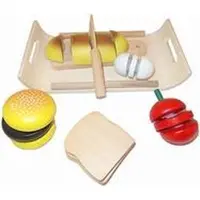 Playwood Snijbrood op dienblad