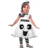 Amscan kinderkostuum Cute Ghost meisjes polyester jaar