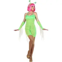 Vegaoo "Alien kostuum voor dames - Verkleedkleding - M/L"