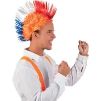 Boland Pruik Spiky Mike Oranje