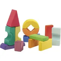 Glückskäfer houten stapeltoren 32 cm 13 delig
