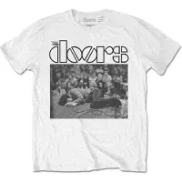 Ginza.se The Doors - Jim On Floor Heren T-shirt - 2XL - Wit