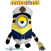 Minions Pluche Knuffel Kapitein (Geel) 30 cm Despicable Me | Minion Speelgoed