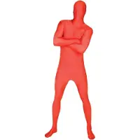 Morphsuits Rode M Suit second skin pak voor volwassenen - Verkleedkleding - 180 cm