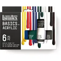 LIQUITEX Basics Set 6 x 22ml Tube