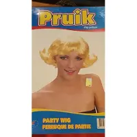 Folat Pruik Flip yellow