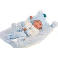 Llorens fullbody babypop Bimba jongetje 35 cm met deken en speen