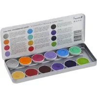 Superstar Aqua facepaint syllie faces (12 kleuren)