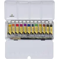 Rembrandt water colour box 12 10mL tubes - oxide black mixing