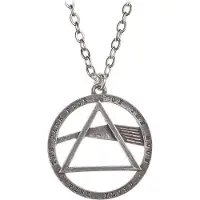 Ginza.se Pink Floyd - Dark Side Prism Ketting - Zilverkleurig
