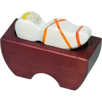 Holztiger Figurine - - 80310 Jezus 3 - Handgeschilderd hout - Europese productie - 11 x 2,8 x 8 cm