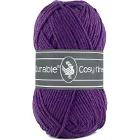 Durable Cosy Fine - acryl en katoen garen - Violet, paars 272 - 5 bollen