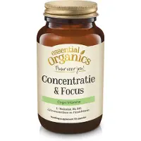 Essential organics Concentratie & focus puur (30 capsules)