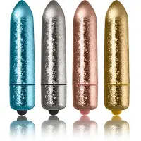 Rocks-Off Frosted Fleurs Mini Vibrator Blauw