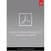 Adobe Acrobat Standard DC - 12 months/1 device - Multi L PC